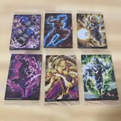 ドラゴンボール トレーディングカード6枚セットセット