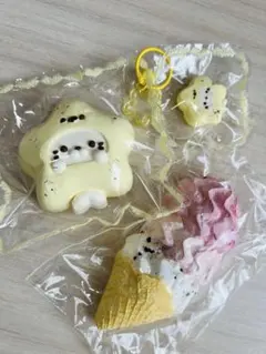 平成レトロ 希少 サンリオ えらんでダブルアイスクリーム スクイーズ