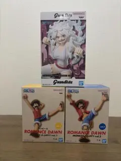 ワンピース フィギュア モンキー・D・ルフィvol.1&vol.2 ボニー