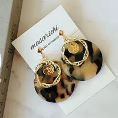 【クリップ イヤリング 】2点目-100円 ピアス 変更可 大ぶり べっ甲