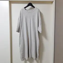 フリークスストア　カットソーワンピース 半袖 グレー