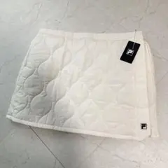 新品 FILA GOLF 中綿ラップスカート 5L オフホワイト