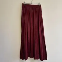 赤 ロングスカート