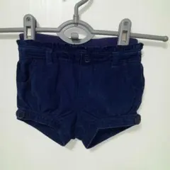babyGAP ネイビー コーデュロイ ショートパンツ ベビー 70cm