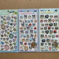 Tamagotchi キャラクターシール 3パック