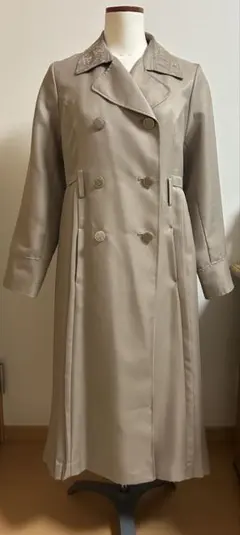 axesfemme サイドプリーツロングコート