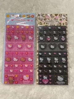 a*k様 【正規品】日焼けキティ　ハローキティ シールセット ピンク 黒　セット