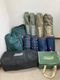 Coleman コールマン テント・キャンプ用品 4人用 12点まとめ売りのサムネイル