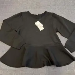 新品 coca ペプラム ニット トップス キッズ 130