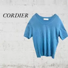 【CORDIER】【細身S～M】コルディア　薄手　半袖　レディース　ビジネス
