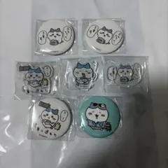 ちいかわ観光 アクリルスタンド 缶バッジ ガチャガチャ ハチワレセット