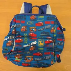Disney Cars カーズ　マックイーンリュック キッズ 保冷バッグ　青のサムネイル
