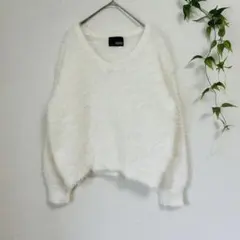 ホワイト ふわふわ