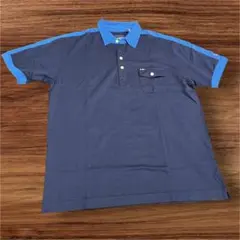 FILA SPORT ネイビー/ブルー ポロシャツ L