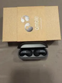 【国内正規品】ambie sound earcuffs AM-TW01 ブラック