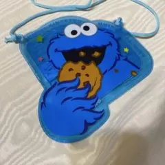 セサミストリート クッキーモンスター ポーチ