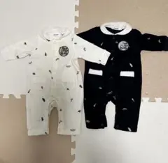 SLAP SLIPベビー服 ロンパース 長袖 2点セット 70