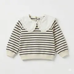 ZARA フリル襟付スウェット❤︎104cm