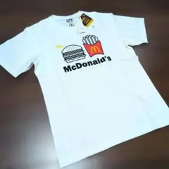 【新品・未使用】マクドナルド 50周年 ユニクロ UT コラボTシャツ 白