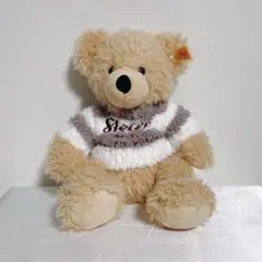 Steiff Jimmy love 30 creme くま ぬいぐるみ - メルカリ