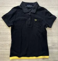 FRED PERRY フレッドペリー ポロシャツ 黒金 イングランド製 - メルカリ
