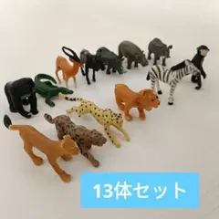 動物フィギュア　セット売り　13体