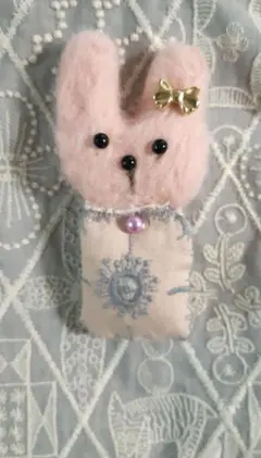 ハンドメイドミナペルホネン ぬいぐるみキーホルダー ペア - メルカリ