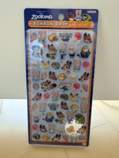 新品未使用　正規品　ボンボンドロップシール　ミニ　　　　ディズニー　ズートピア