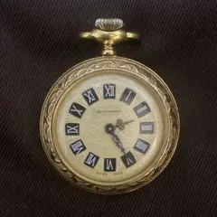 【動作品】ブッフェラー BUCHERER アンティーク 懐中時計 ビンテージ