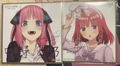 五等分の花嫁 原作絵色紙 二乃