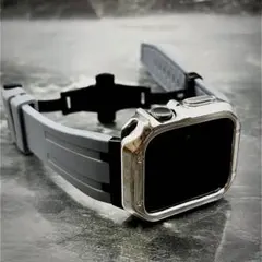 Apple Watch用 4 5 6 7 8 ultra SE ブラック ブルー