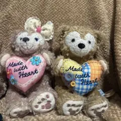 ダッフィー・シェリーメイぬいぐるみポーチ・ハートウォーミングデイズ