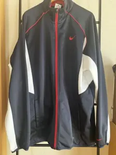 ★3連休sale★NIKE DRI-FIT ジャージ ジャケット XL ネイビー