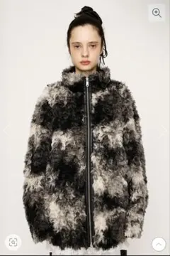 新品【SLY】CURLED BOA BZ カールド ボア ブルゾンsize2