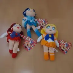 美少女戦士セーラームーンS ぬいぐるみ 3種セット レトロ タグ付き