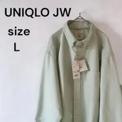 新品 UNIQLO ユニクロ オックスフォードオーバーサイズシャツ メンズ L