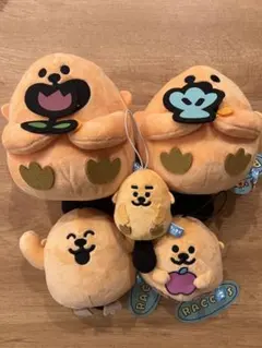 ラッコズ ぬいぐるみ　仲良し家族5匹セット