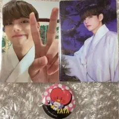 BTS ダルマジュン ミニフォト  Vさん　テテさん