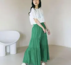 FREAK’S STORE インド ティアードマキシスカート