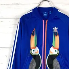 アディダス トラックジャケット ファームカンパニー ブルー S