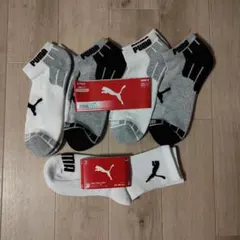 PUMA スポーツショートソックス 5足セット