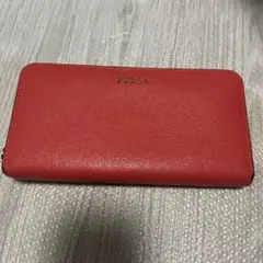 FURLA フルラ長財布 ゴールドファスナー　ピンク