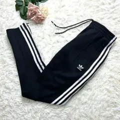 L アディダス SST パンツ ジャージ ズボン ブラック　黒　レディース