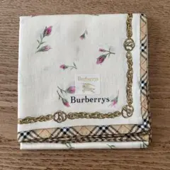 Burberrys 花柄 ハンカチ
