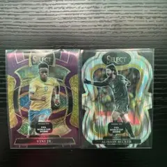 Panini Select Vini Jr. Alisson Becker