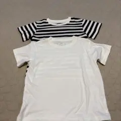 半袖Tシャツ 2枚セット 110cm 無印良品のサムネイル
