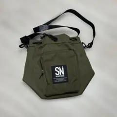 GU アンダーカバー　SILENT NOISE 巾着型ショルダーバッグ カーキのサムネイル