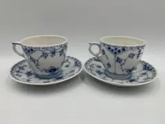約100年前の極美品 オールドコペン】カップアンドソーサー ブルー