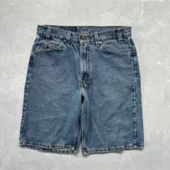 90s USA製 Levi's550 バギーショーツ w33 オレンジタブ 古着
