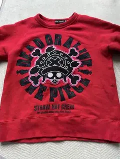 BLUE CROSS ワンピース トレーナー SS 赤